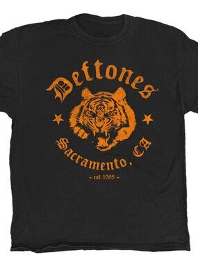 Deftones - Tiger - Black T-shirt 253